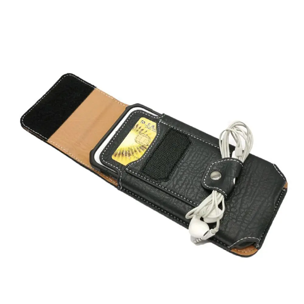 Support de téléphone portable pour homme pour la marche, clip de taille, sac de taille, étui en cuir pour homme, sac de ceinture, sac à main pour téléphone