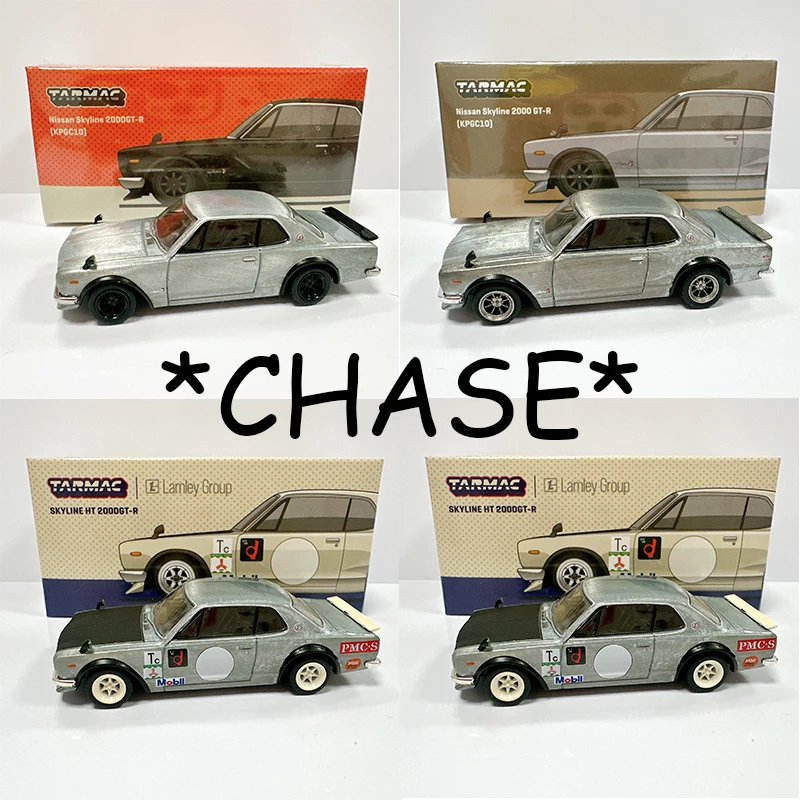 

**CHASE** Tarmac Works 1:64 Nissan Skyline 2000 GT-R Car Model Collection Miniature Toy Hidden Items TW