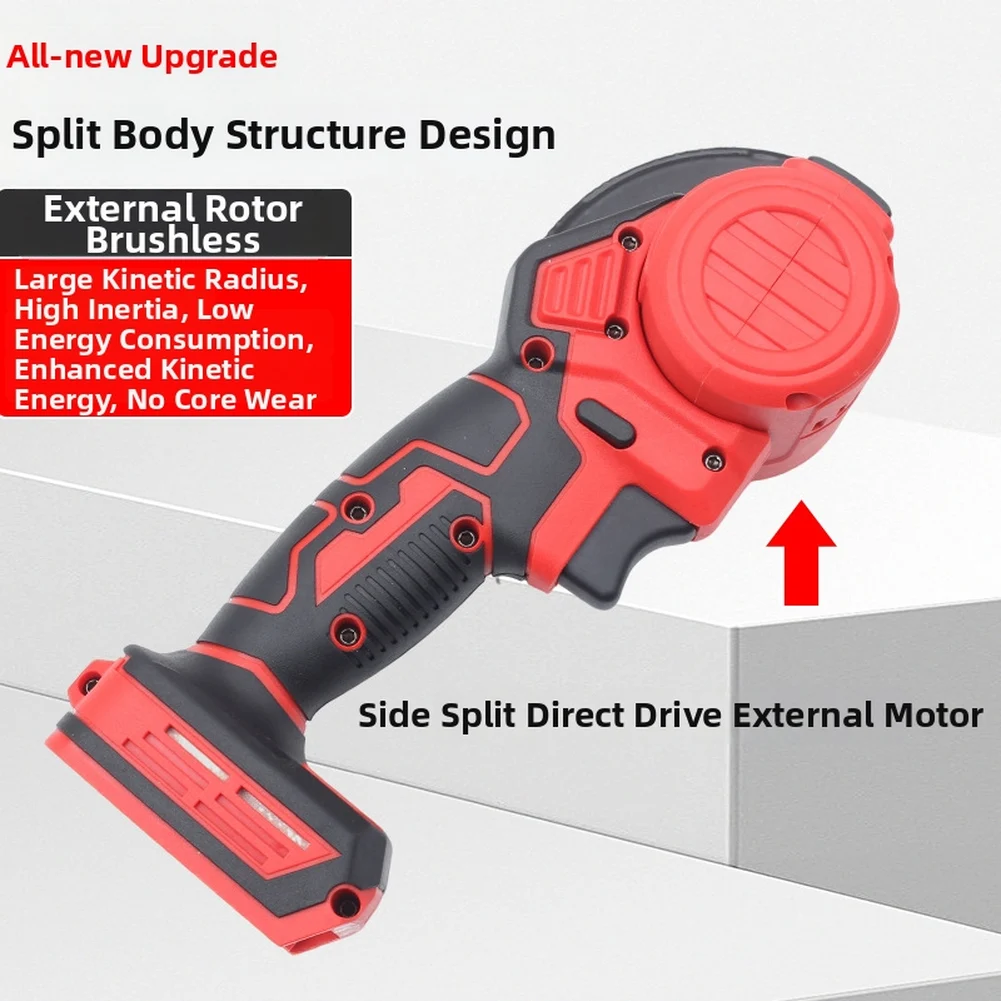 High-Speed Brushless Angle Grinder With Adjustable RPM For Precise Angle Cuts On Metal And…