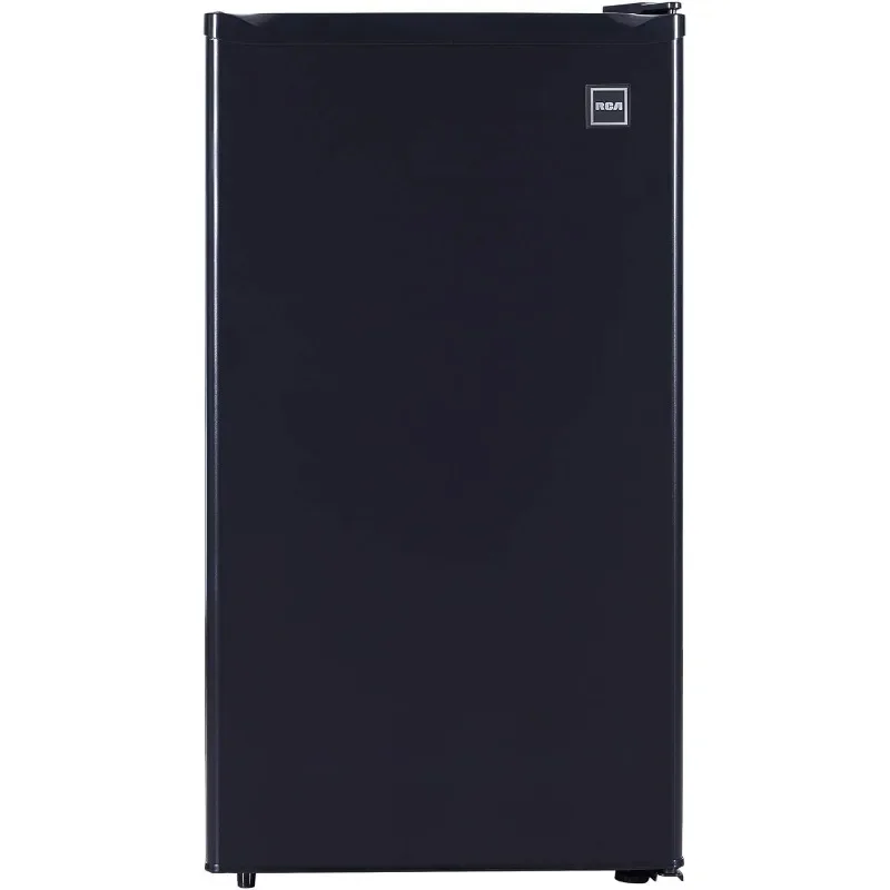 RCA Single Mini RefrigeratorFreezer Compartment Adjustable Thermostat Control Portable Refrigerator