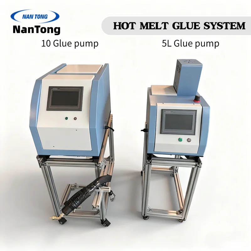 New Electric High-precision Hot Melt Adhesive Machine Automatic Gluing System for Carton Bottom Sealing Forming Energy Saving