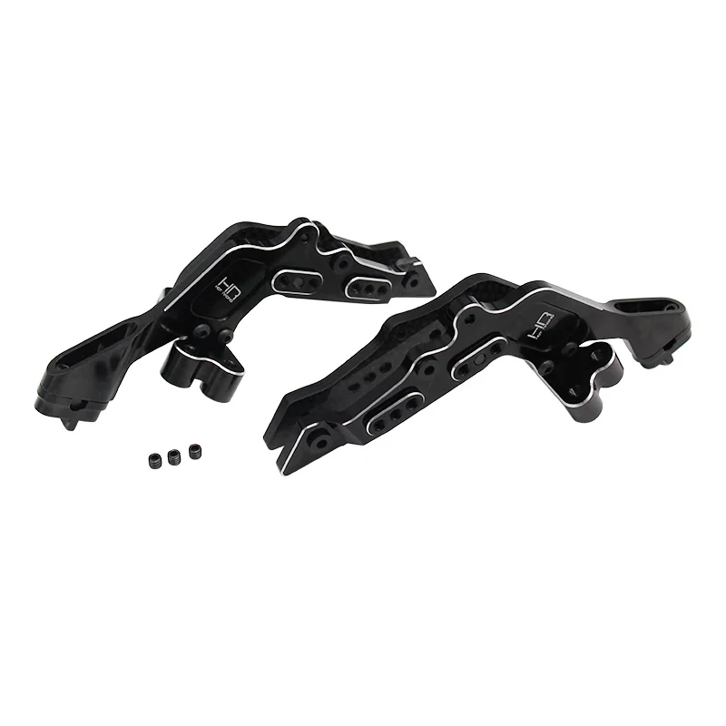Hot Racing HRALSBR30G01 Black Alum/Graphite Rear Shock Tower Multi-Position Rep LOS254040 for 1/6 Losi Super Baja Rey/Rock Rey
