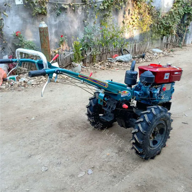 メーカー製パワ耕運機 20馬力 手押し式トラクター ディーゼルエンジン搭載 歩行型ミニ耕運機