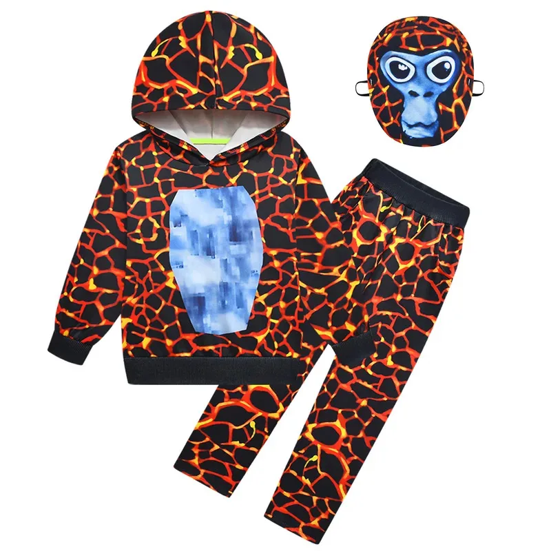 

♥ New 2025 Gorilla Tag Hoodie Kids Girls Clothing Fashion Baby Boys Clothes Autumn Warm Sweatshirt Children ★ Bear House