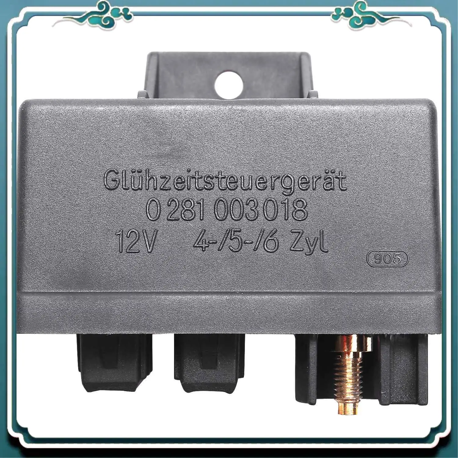 Premium Ignition Glow Plug Relay For Alfa Romeo Citroen Fiat-Jaguar Lancia  0281003018 51771823, 51888255, 60816316