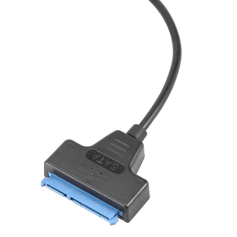 Адаптер SATA-USB 2,5, 5 Гбит/с, совместим с 2,5-дюймовым SATA HDD UASP SSD для ПК, ноутбуков, Windows, Mac, Linux