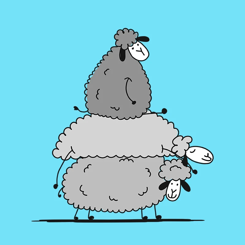 Three Sheep Iron On… - image