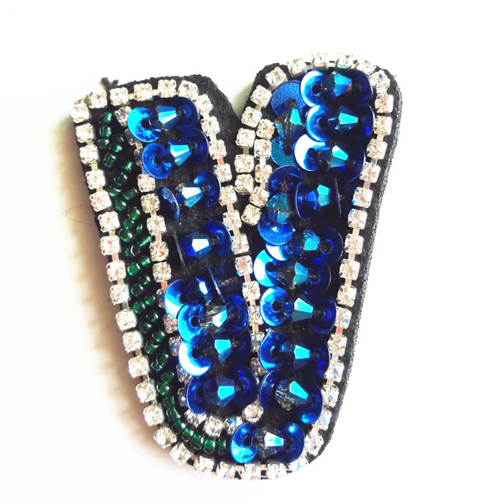 

Bright Colors LOVE Letter Bead Sequins Patches H made Decorative Special Patterns Durable Premium Material Sewing Clothes