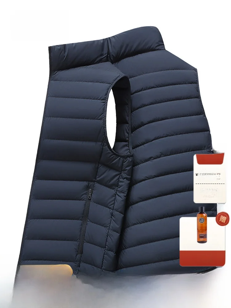 

Мужской пуховый жилет Bosideng: легкий, тонкий, стеганый, с воротником-стойкой, модная верхняя одежда для осени и зимы