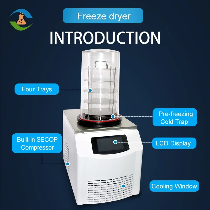 Mini hot selling lyophilizer instant coffee dryer price