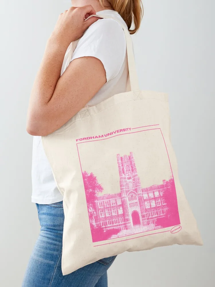 

fordham screen poster Tote Bag reusable shopping bag Canvas bag shopper women for beach