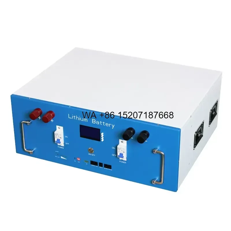 Wmwmnu for Storage Battery 5kw 7.6kw 10kw 12.8kw 15.3kw Backup on off Grid Energy Power Station Home Solar Power