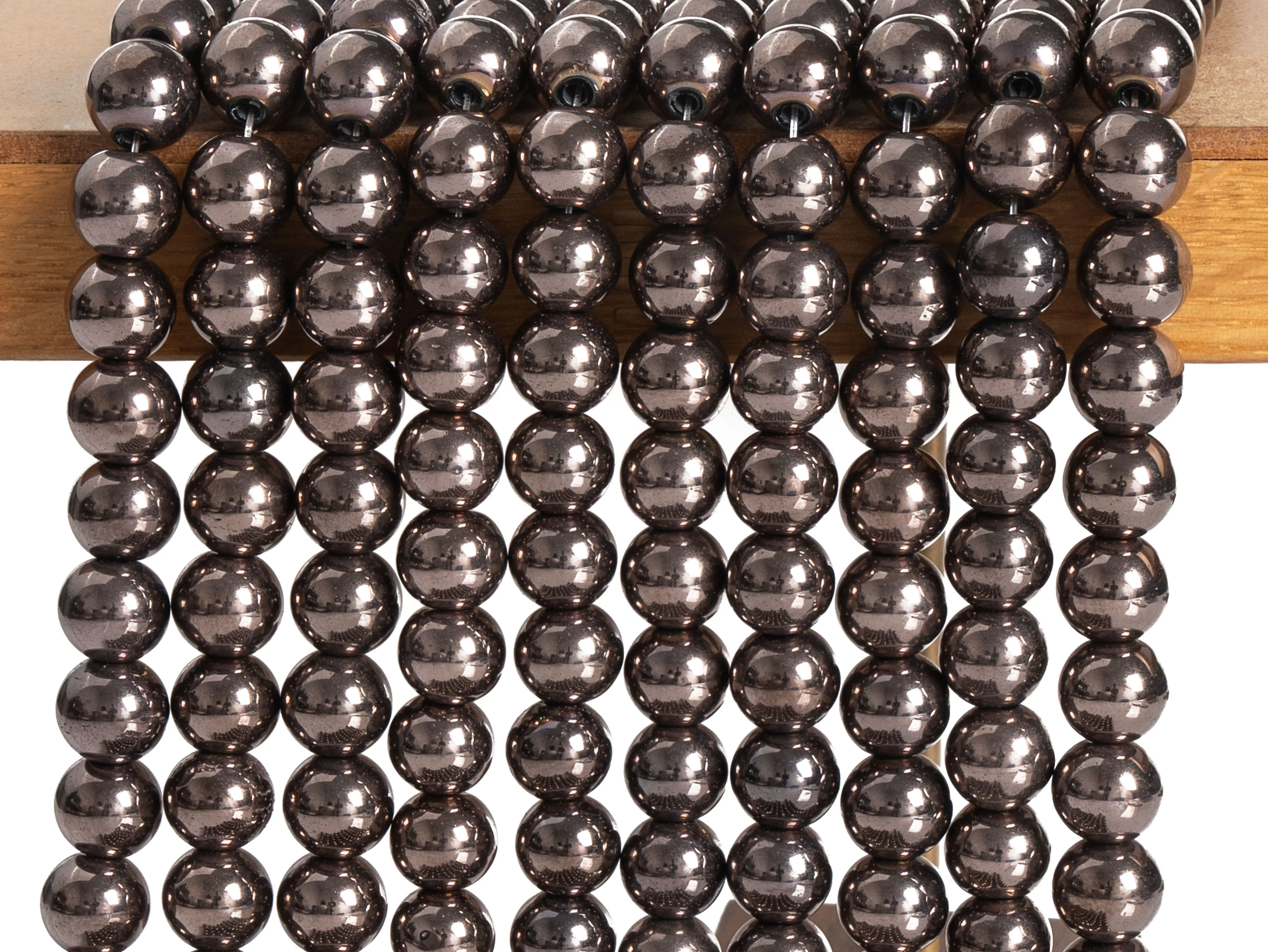 Bronze Hematite Beads natural stone Round Loose Beads  for Jewelry  Making 4MM 6MM 8MM 10MM