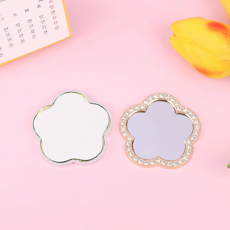 1/12 Dollhouse Miniature Accessories Furniture Miniature Round Makeup Mirror Doll House Mirror