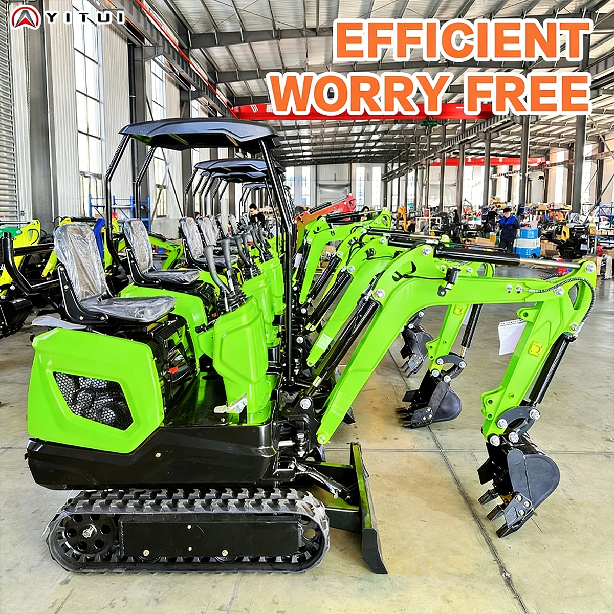 Mini Excavators With Reinforced Chassis Suitable For Family Farms And Small Scale Projects Factory Customized Mini Excavators