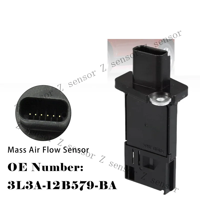 Z+ Mass Air Flow Meter For Ford F-150 Focus Mazda B2300 04-08 H7
