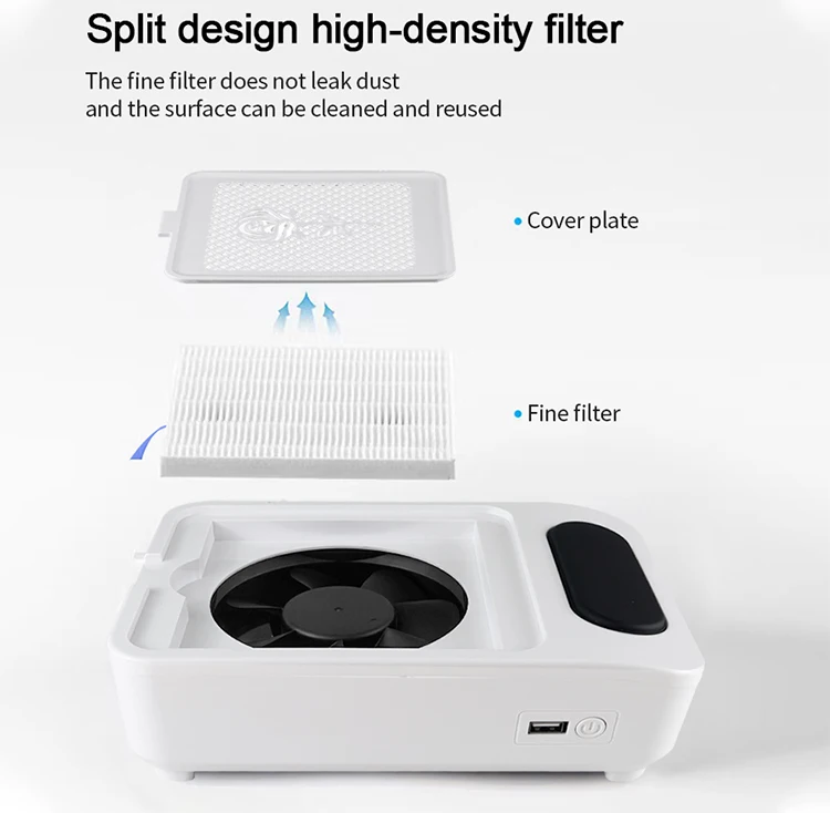 เครื่องเจาะเล็บไฟฟ้าอเนกประสงค์, ตะไบเล็บเจาะปากกาชุดพร้อมโคมไฟเครื่องเป่าเล็บ 60w และเครื่องดูดฝุ่นเล็บ