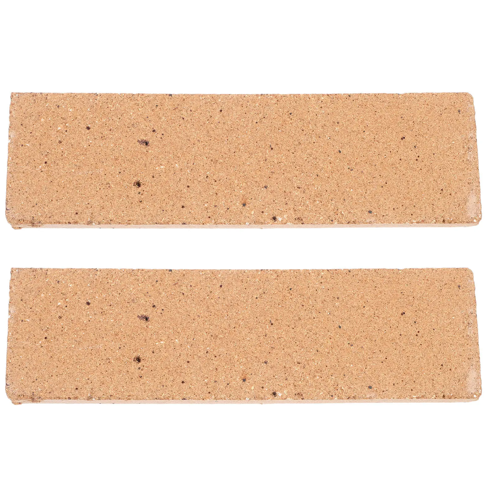 2Pcs Resistant Fire Brick For For Ceramic Metalwork Fireproof Insulation Refractory Clay Bricks Heat Firebrick