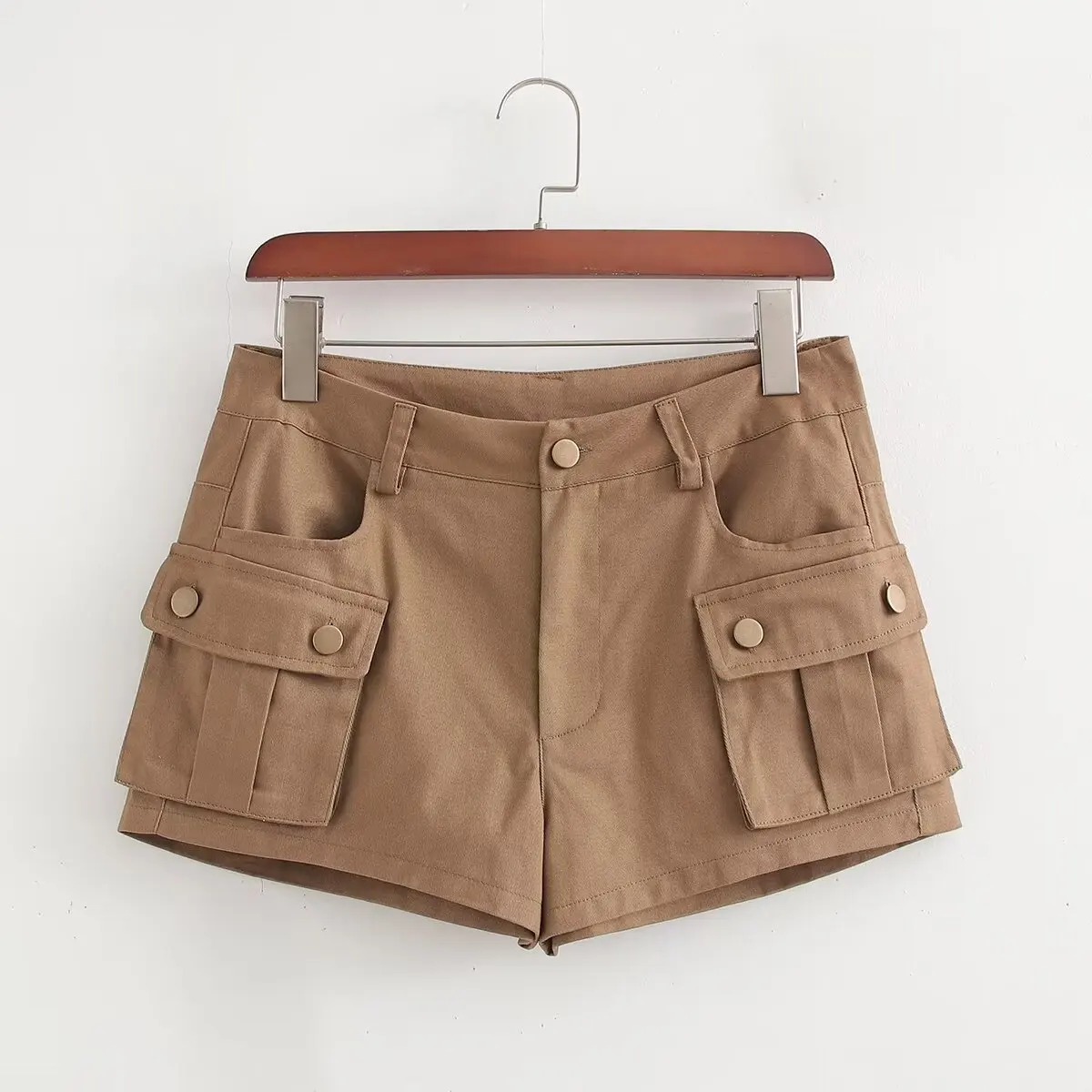 

New Women's Clothing European and American Style Fashion Casual Simple Versatile Handsome Workwear Shorts