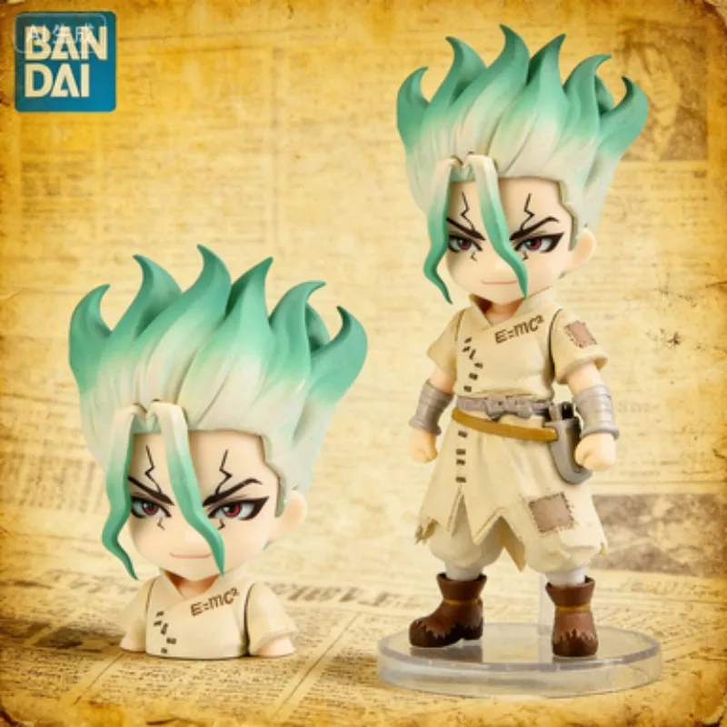 

Spot SaleGenuine Official Original Bandai Figuarts Dr Stone Ishigami Senkuu Collectible Mol Decorationin Stock