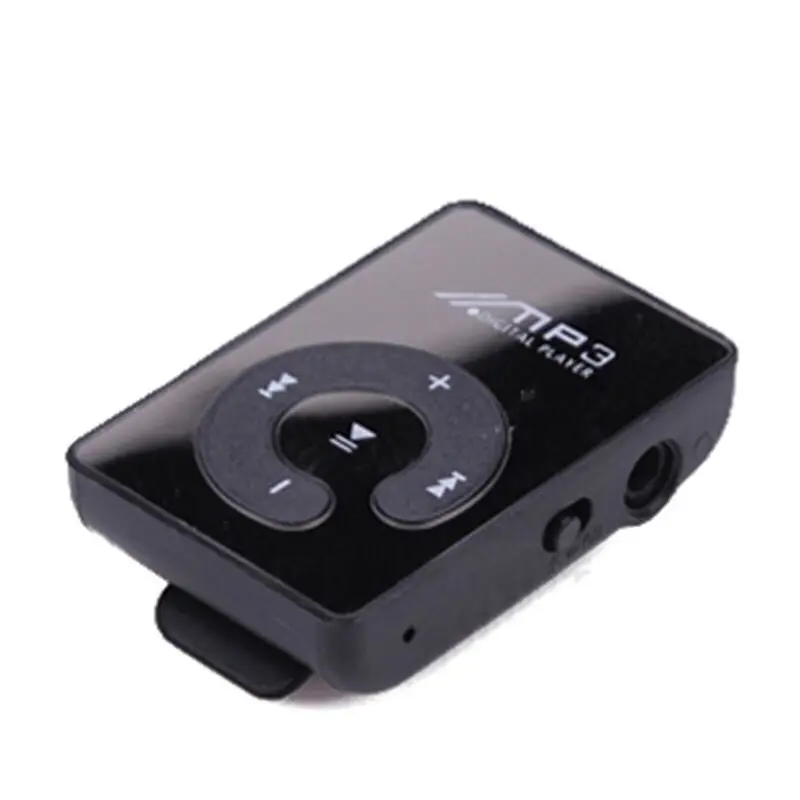 2023 Wholesale C Key Clip Insert MP3 New Mini Mp3 Player Music Player Mirror Card Clip High Quality Music Playback Music Player