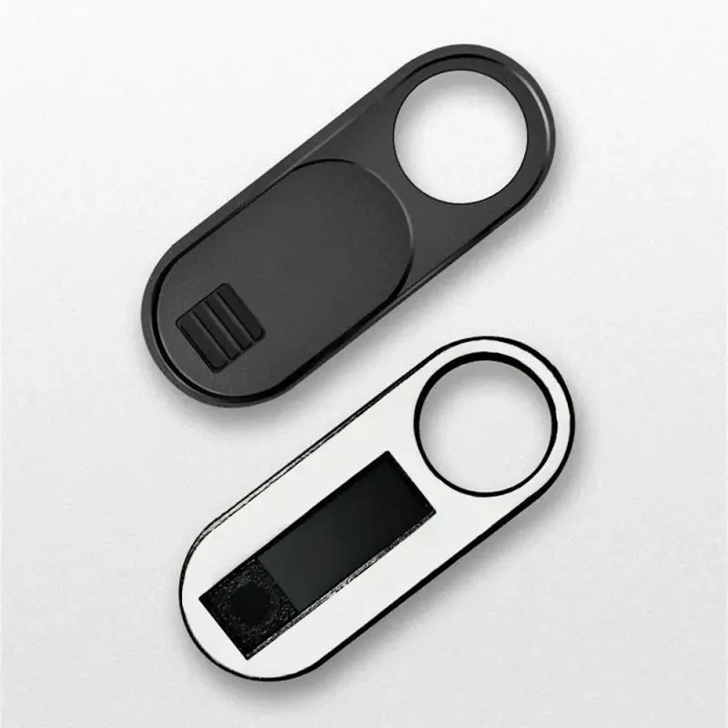 Universal Plastic Black WebCam Cover Shutter Magnet Slider Camera Cover for IPhone Laptop Mobile Phone Len Privacy Stickers