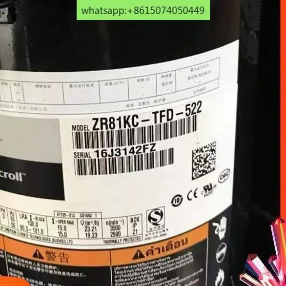 

Air conditioning compressor zr81kc-tfd-522 refrigeration compressor zr81kc-tfd-422
