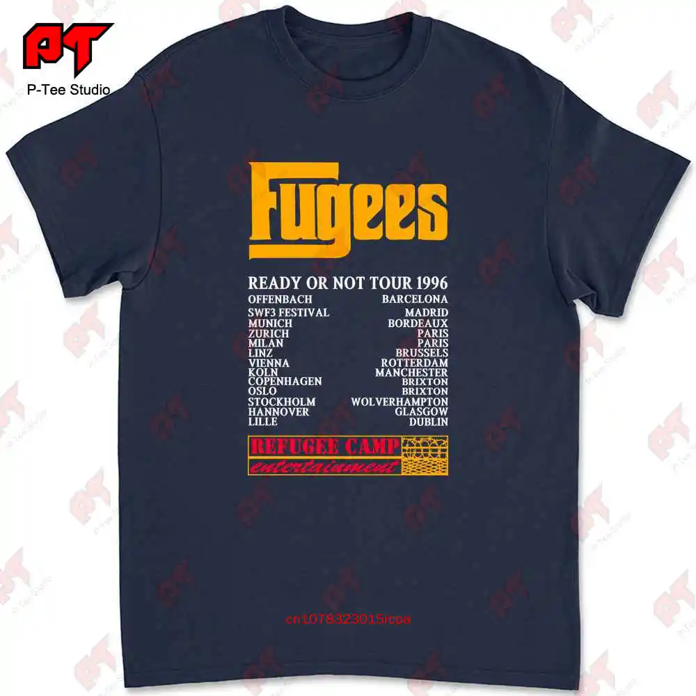 The Fugees The Score Rap Hip Hop T-shirt JJO3