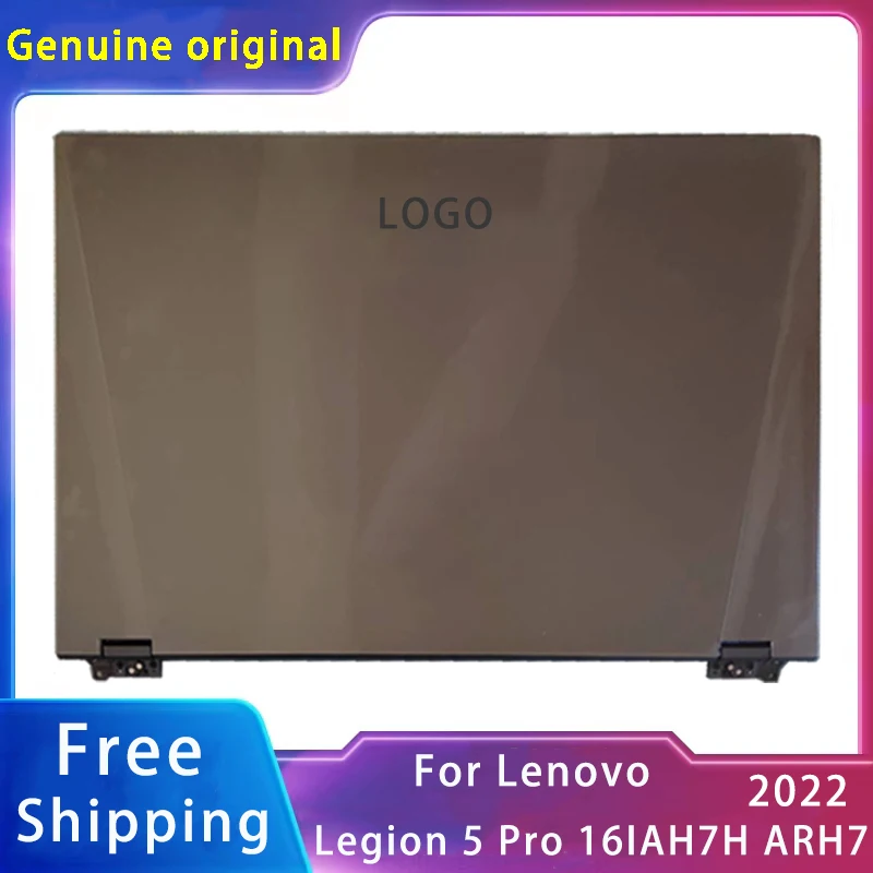 

Новинка для Lenovo Legion 5 Pro 16IAH7H 16ARH7H 16ARH7 16IAH7 2022; Запасные аксессуары для ноутбука, задняя крышка с логотипом 5CB1H18317