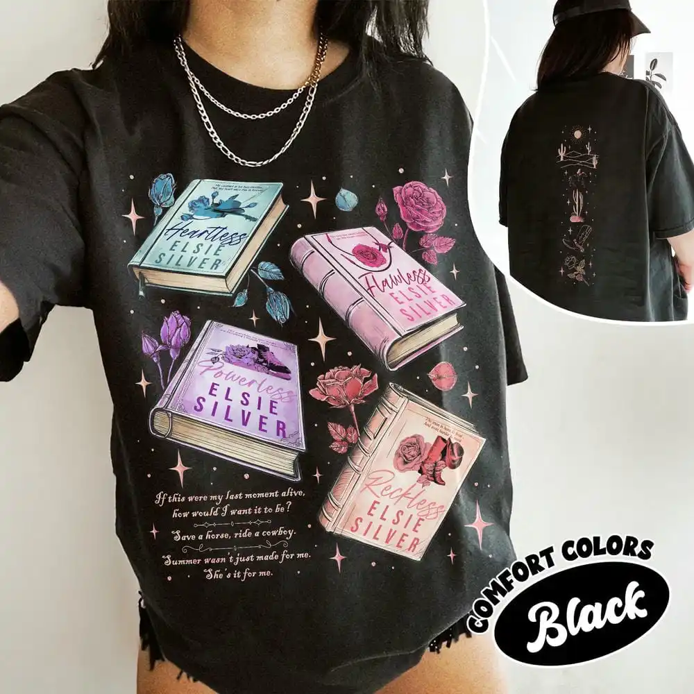 Vrouwen Retro Kastanje Springs Serie Comfort Unisex Tee Voor Fan Bookish Cadeau voor Country Girl Y2K Top Dagelijks Trendy Streetwear