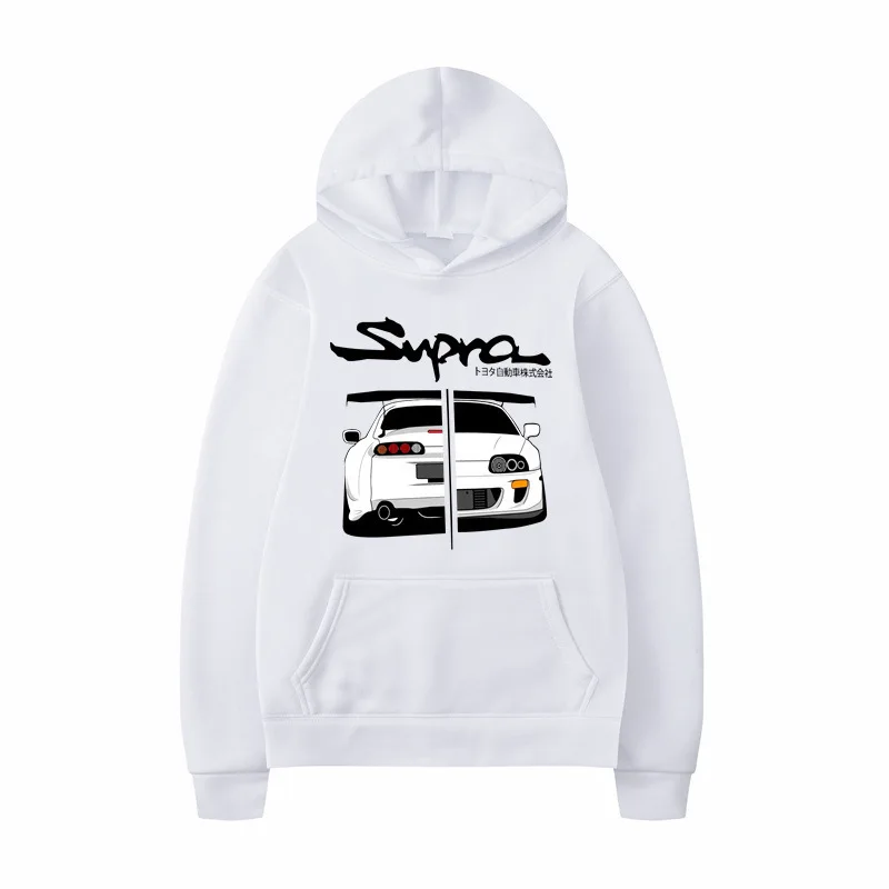 Supra Printed Hoodie for Women and Men, New Spring and Autumn Fashion Pullover, Street Casual Hip-hop Cool Unisex Sports Shirt