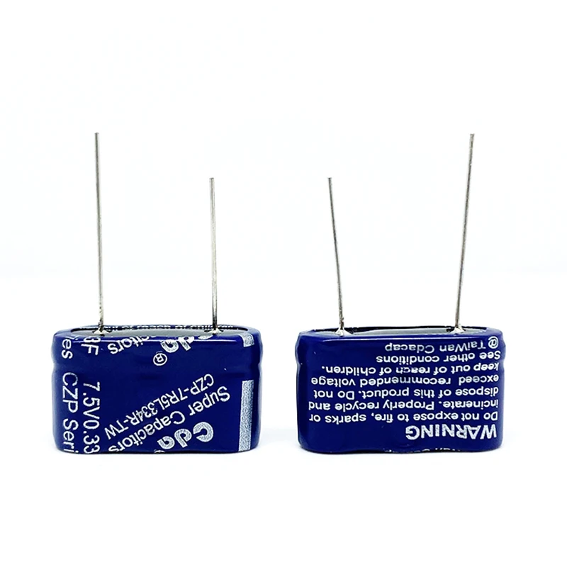 CZP-supercondensadores tipo CDA, 7,5 V, 5F, CZP-7R5L505R-TW