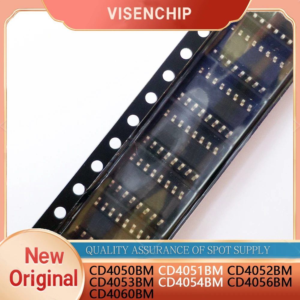 10pieces CD4050BM CD4051BM CD4052BM CD4053BM CD4054BM CD4056BM CD4060BM CD4050 CD4051 CD4052 CD4053 CD4054 CD4056 CD4060 SOP-16