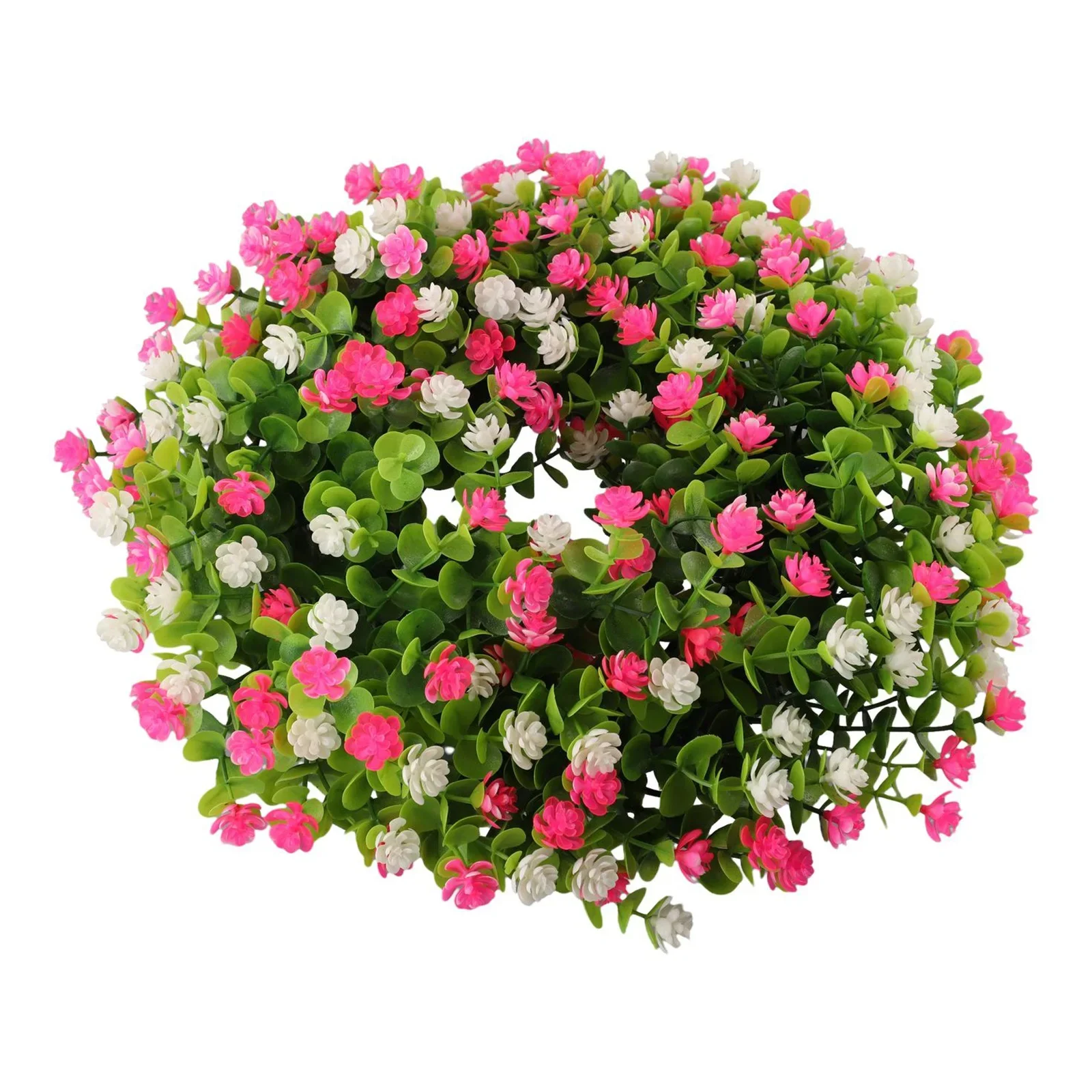 

Artificial Flower Wreaths Summer Weddings 35cm Birthdays Decor Eucalyptus Farmhouse Holidays Indoors & Outdoors