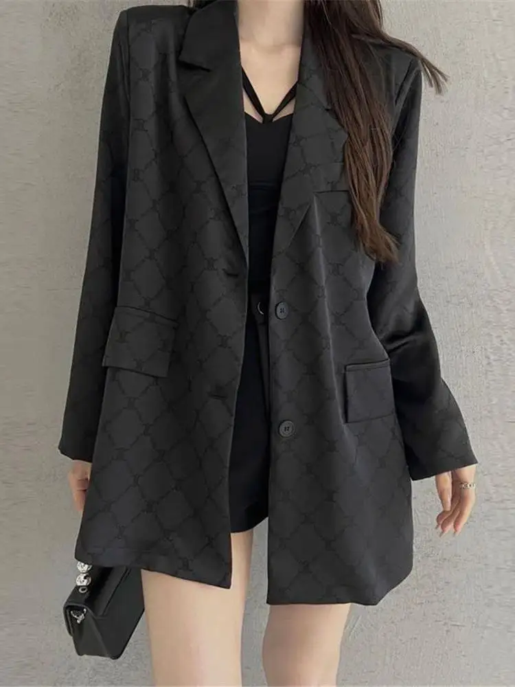 Sommer-Oberbekleidung für Damen, Sonnenschutz, irt Cleanfit Sle Long Sve-Anzugkragen, lockerer, vielseitiger mittellanger Mantel