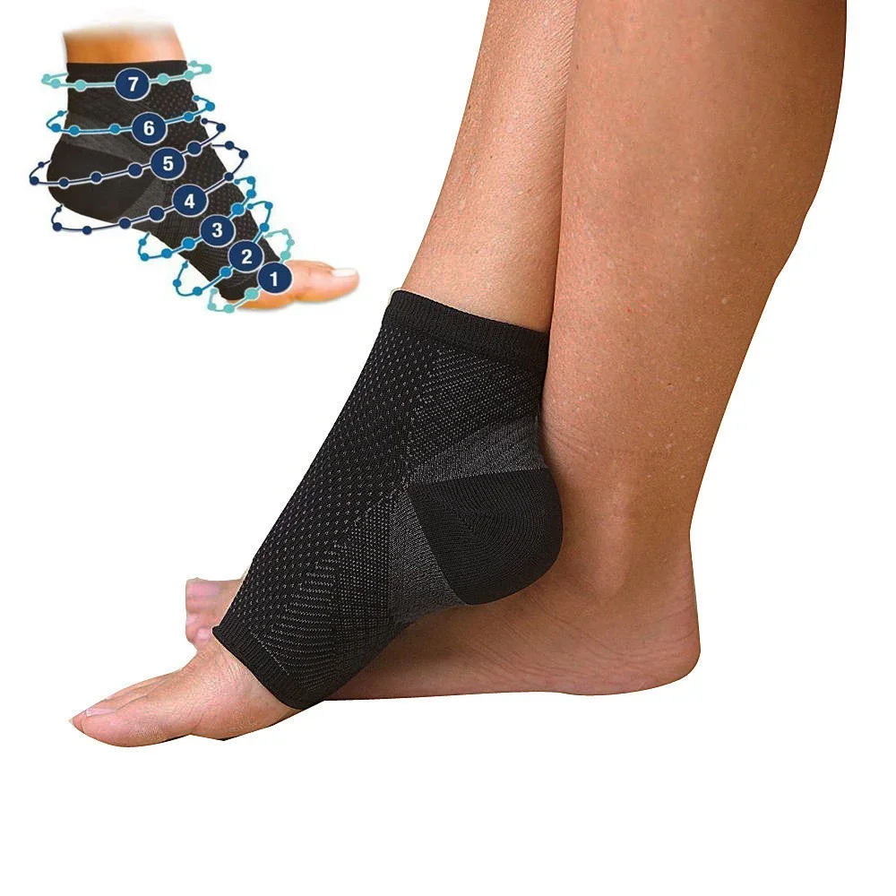 1Pair Ankle Weights Arch Support Men Nervous Soothing Socks Plantar Fasciitis Anklets for Women Sports Protection Gym Protector