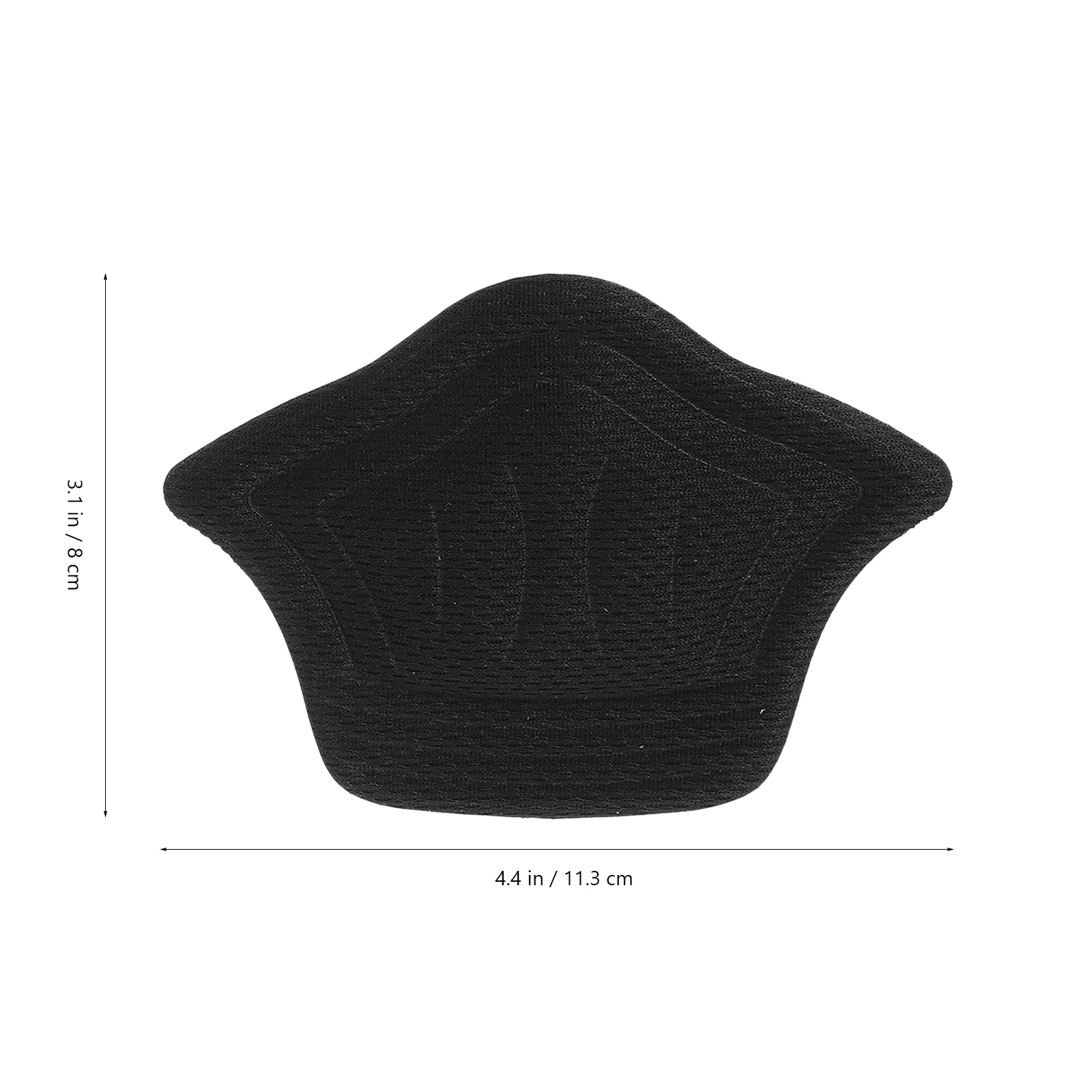 

4Pairs Thickened Heel Stickers Sneaker Protector Double Sided Tape Pads Comfortable No Residual Glue Men Women