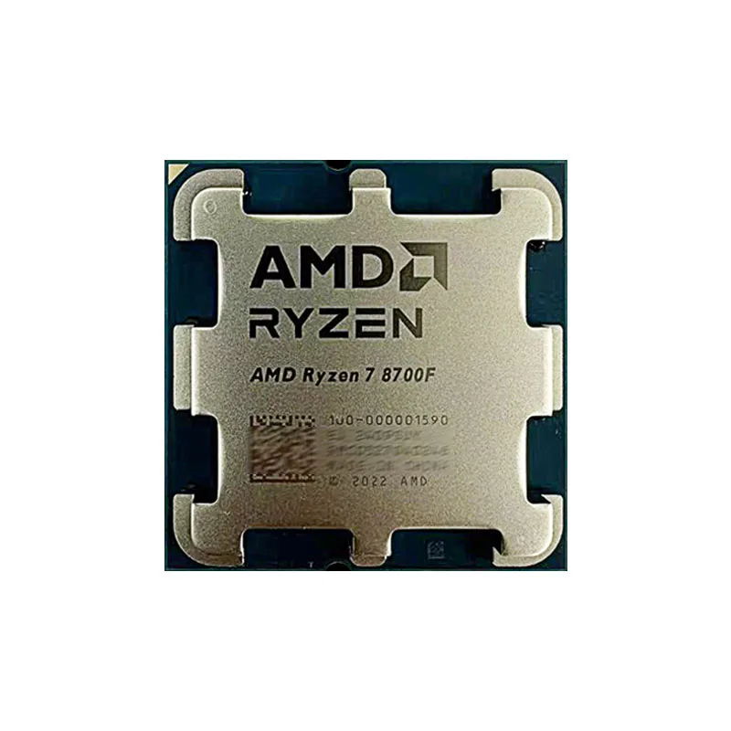 CPU AMD Ryzen 7 8700F Processador de computador de mesa AMD Ryzen 7 8700F Novo R7 8700F