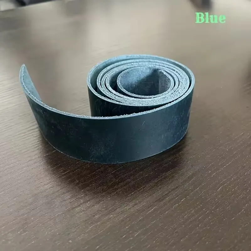 Obermaterial: Crazy Horse Leder, echtes Rindsleder, Lederriemen, Taillengürtel, Handtasche mit Henkel, 2 mm dickes, handgefertigtes DIY-Leder – Detail 11