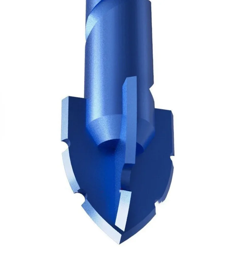 Superhard Serration Ceramic Tile Punching Dry Drilling Bit Glass Marble Electric High Speed Punch Akcesoria Części do elektronarzędzi — zdjęcie 3