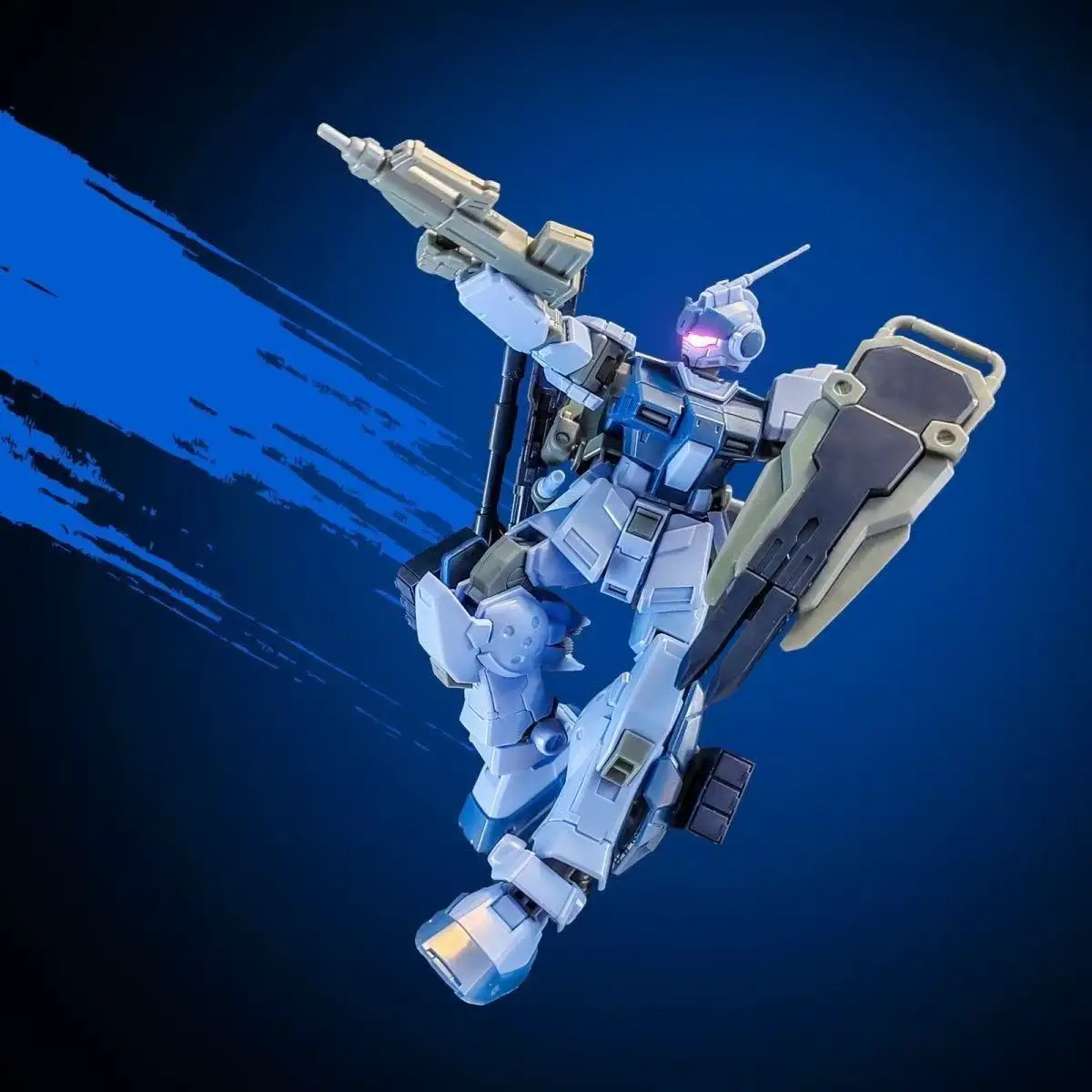 ใหม่ Pb Hguc 1/144 Rx-80pr Pale Rider Assembly Model Mech Toy Pvc รูปปั้นสะสมตุ๊กตาหุ่นยนต์ชุดตกแต่งของขวัญวันเกิด