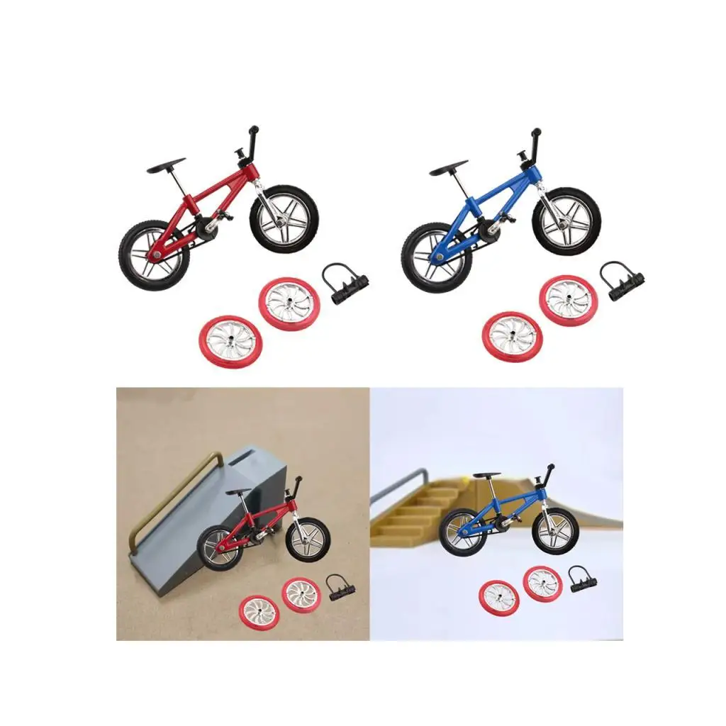 Finger Bike Toys for Kids Adults Hand Eye Coordination Toys Gifts Decoration Novelty Educational Toys Mini Finger Toy Sport Game