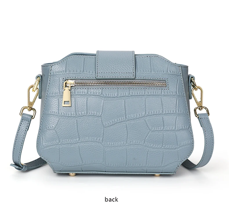 Aidanni Damen-Umhängetasche aus echtem Leder, 2026 Sommer Neue Trendige Vielseitige Schultertasche, Kleine Handtasche aus Rindsleder der obersten Schicht – Detail 13