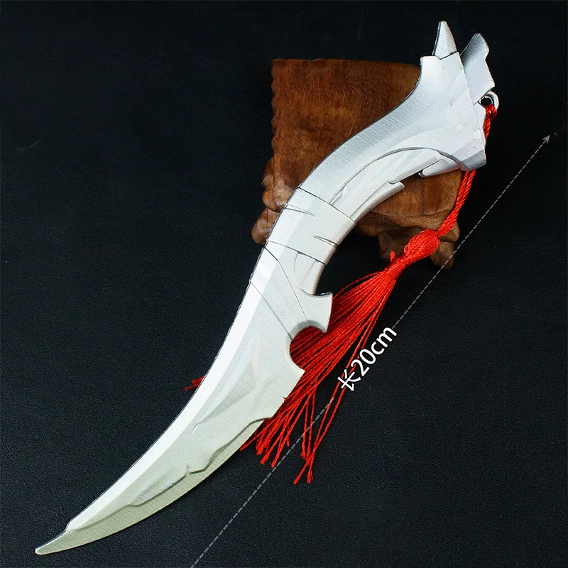 

20cm Valorant Melee Knife Toy Sword Night Dagger Safety: Unedged Weapon Model Ornaments Gifts Collections Crafts Boys Gifts
