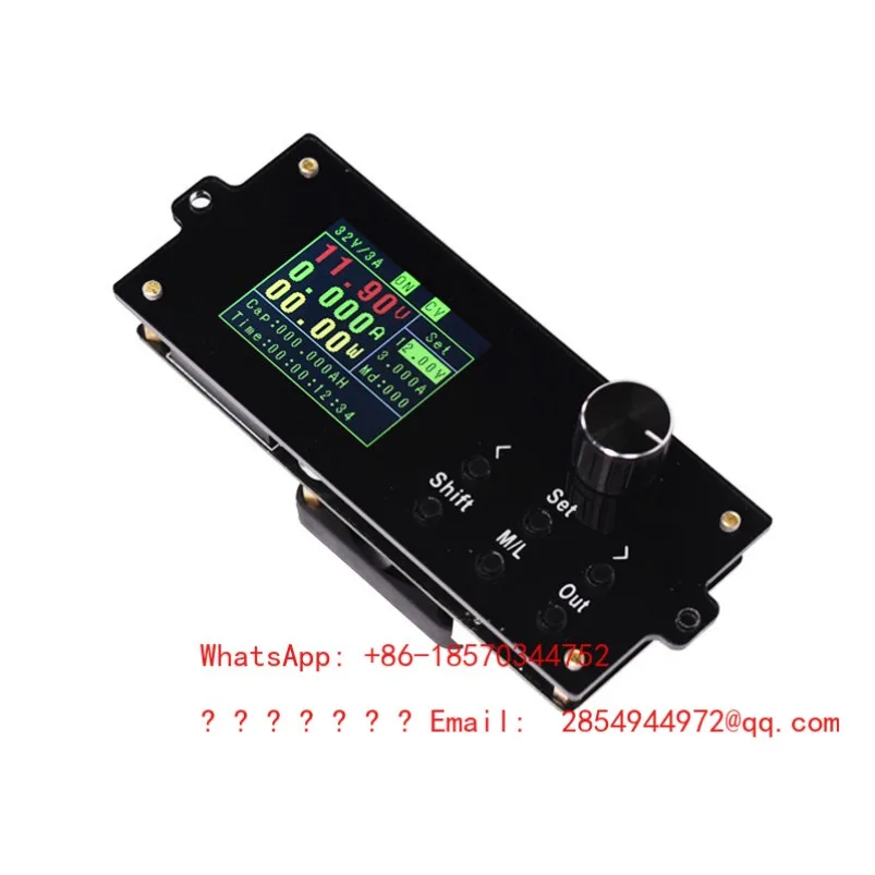 DC Numerical Control Adjustable Power Supply Module Color Screen DIY LCD Digital Display Step-down Module