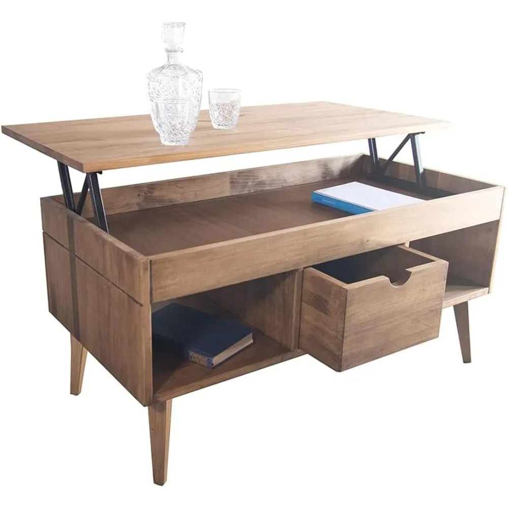 - ميسا دي سنترو مرتفع موديل كارلا كون كاجون ديسيليزانتي سنترال، ماديرا ماسيزا دي بينو ناتشورال إن كولور ماديرا إنسيرادا. با #4