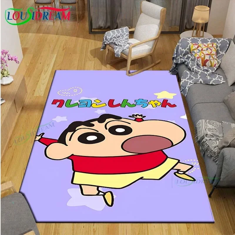 Fashion C-Crayon-Shin-chan Printed  Carpets Living Room Anti-Skid Area Rug Kids Bedroom Mats Yoga Mat Large Carpet Decor