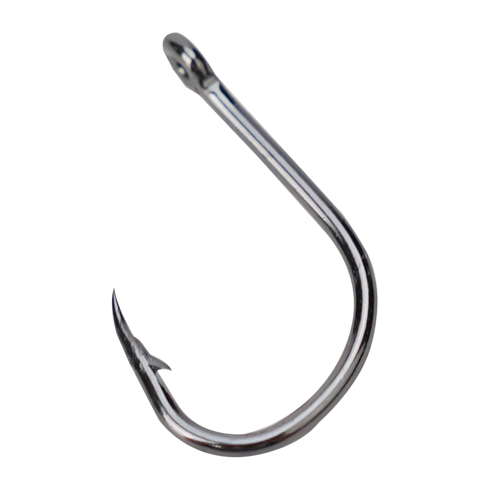 New Fish Hook With Ring Ten Grids 100 Pieces 3-12# Carbon Steel Fly Hook Fishing Accessories Fly Rope Fishing Hook Kit