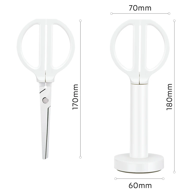 Deli Nusa-Ciseaux créatifs multi-usages pour tailleur, bureau, étudiant, bricolage, mini papier fait main, coupe-opaque européen, NS051