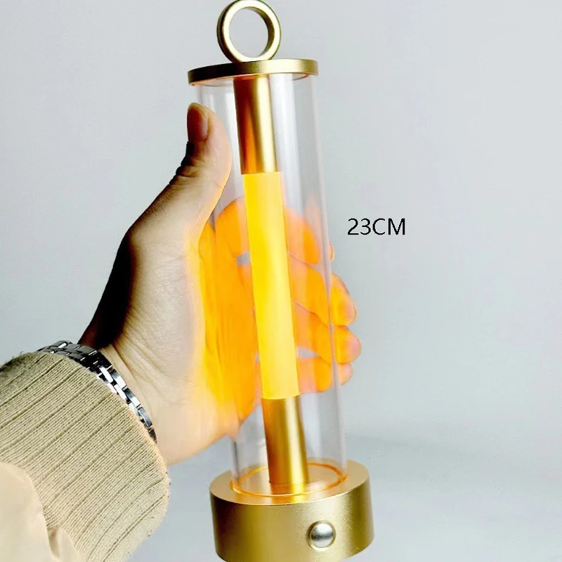 Table Lamp For Outdoor Camping, Small Night Light, Dinner Table Lamp For Restaurant Or Bar Ambiance, USB Rechargeable